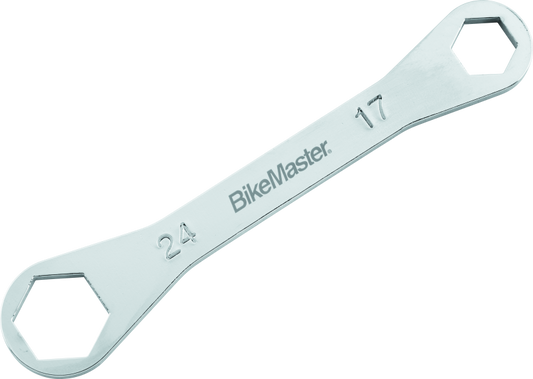 BikeMaster Rider Wrench - 24mm 6-pt x 17mm 6-pt