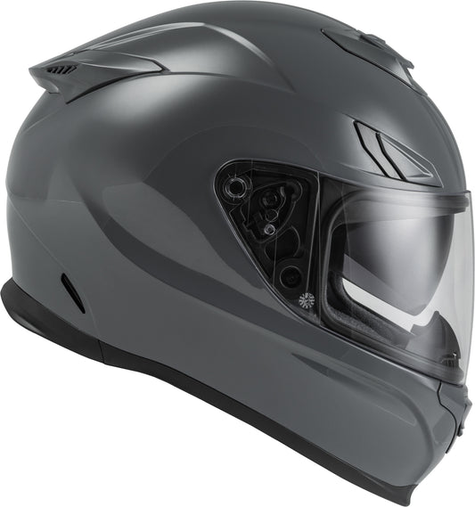 Fly Racing Sentinel Solid Street Motorcycle Helmet (Grey)