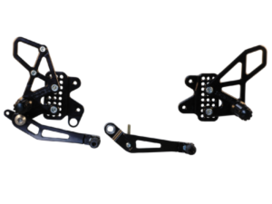 Vortex Racing 11-23 Suzuki GSX-R600,GSX-R750 Rear Set- Black