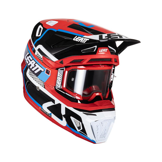 Leatt Helmet Kit Moto 8.5 V24 Red - Medium 57-58cm