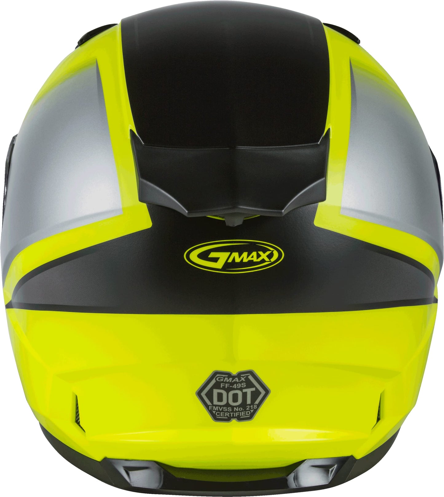 GMAX FF-49S Hail Snow Helmet w/ Electric Shield (Matte Hi-Vis/Black/Grey)