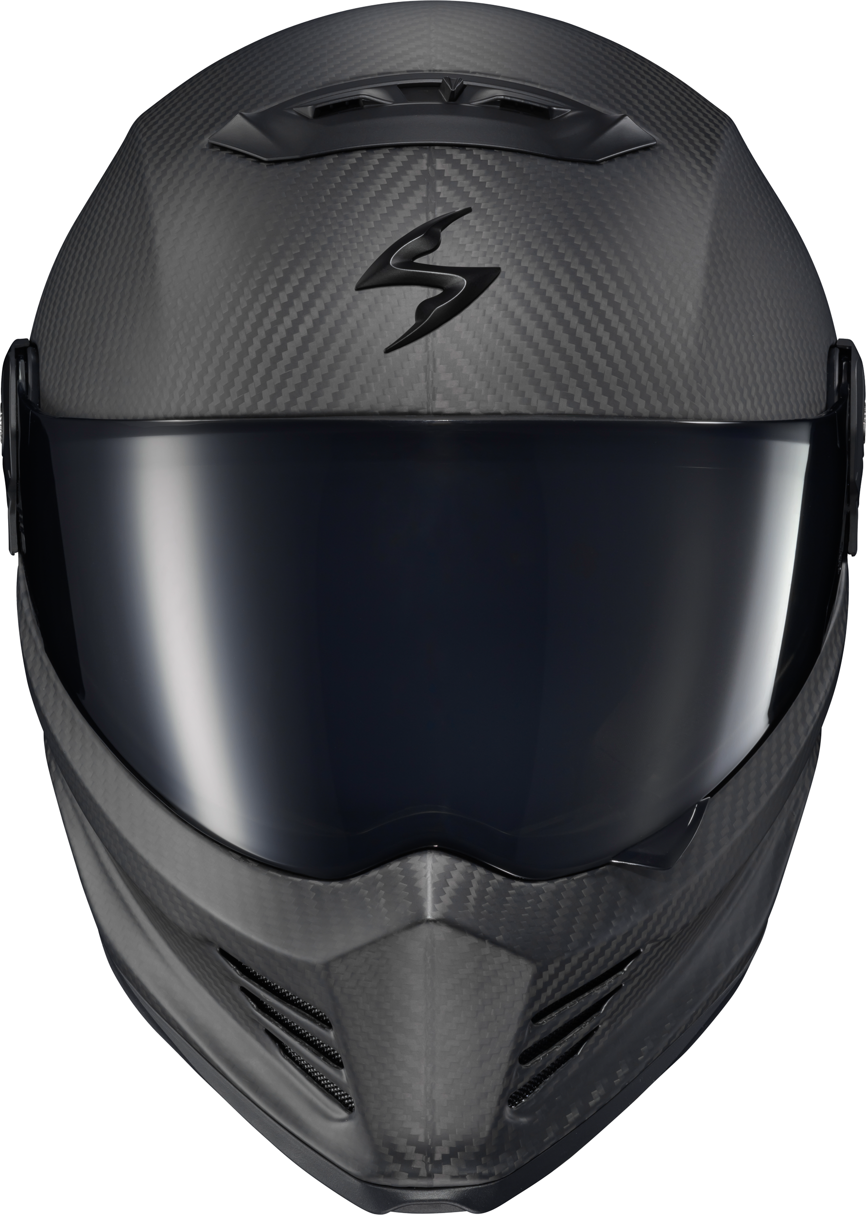 Covert Fx Carbon Full Face Helmet Matte Black Sm