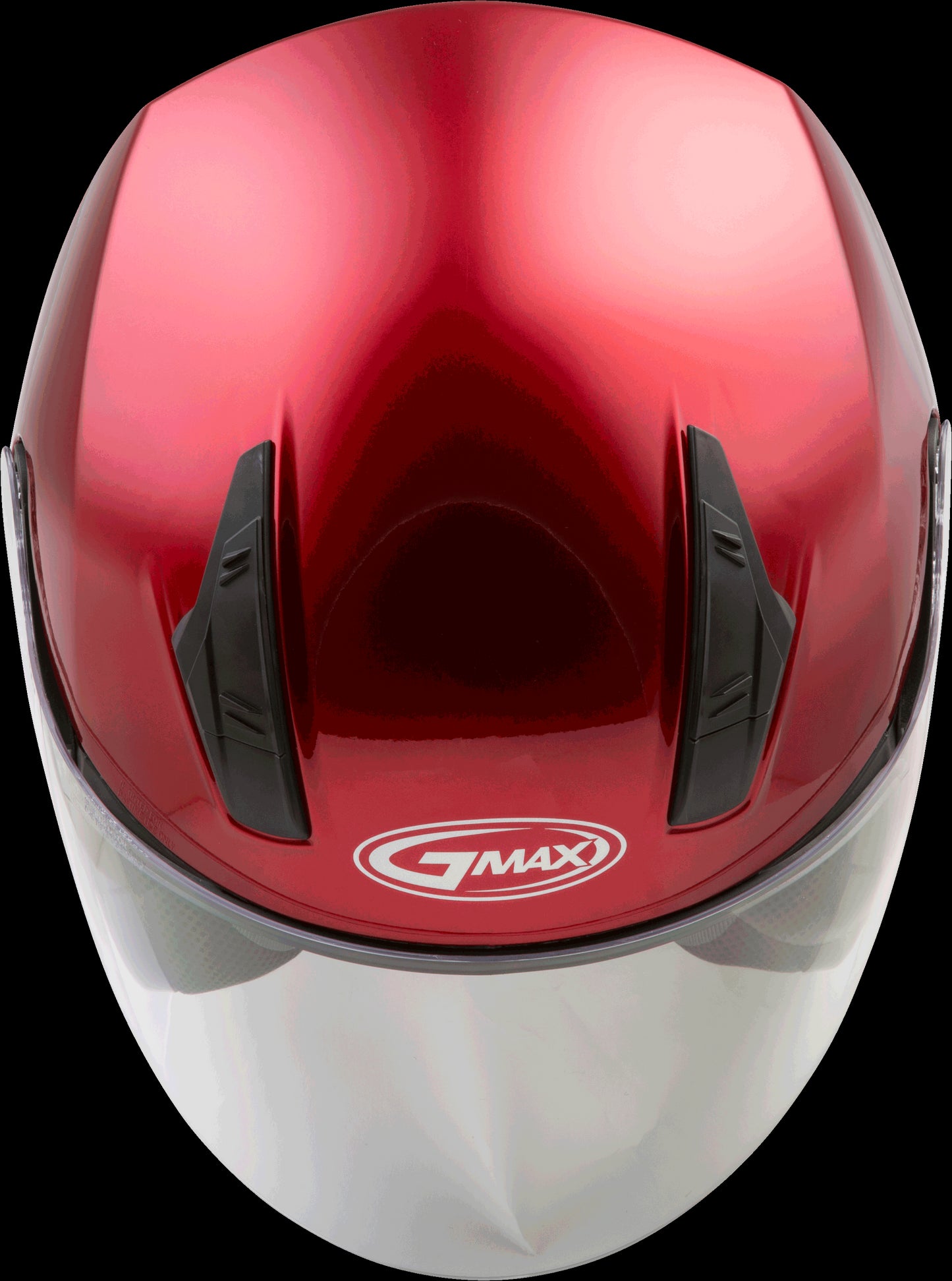 GMAX OF-17 Open-Face Motorcycle Helmet (Candy Red) - Small