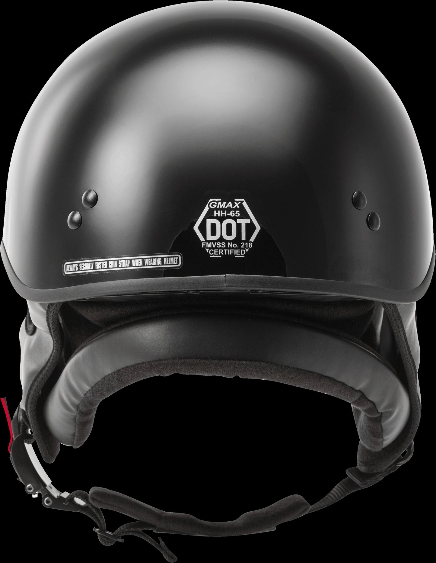 GMAX HH-65 Naked Half Helmet (Black)