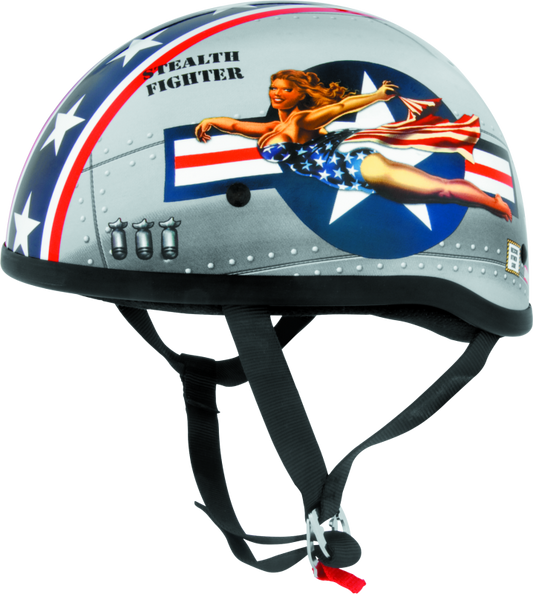 Skid Lids Bomber Pinup Original Helmet - XL