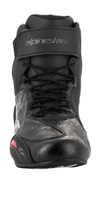 Alpinestars Faster-3 Motorcycle Shoes (Black Gunmetal)