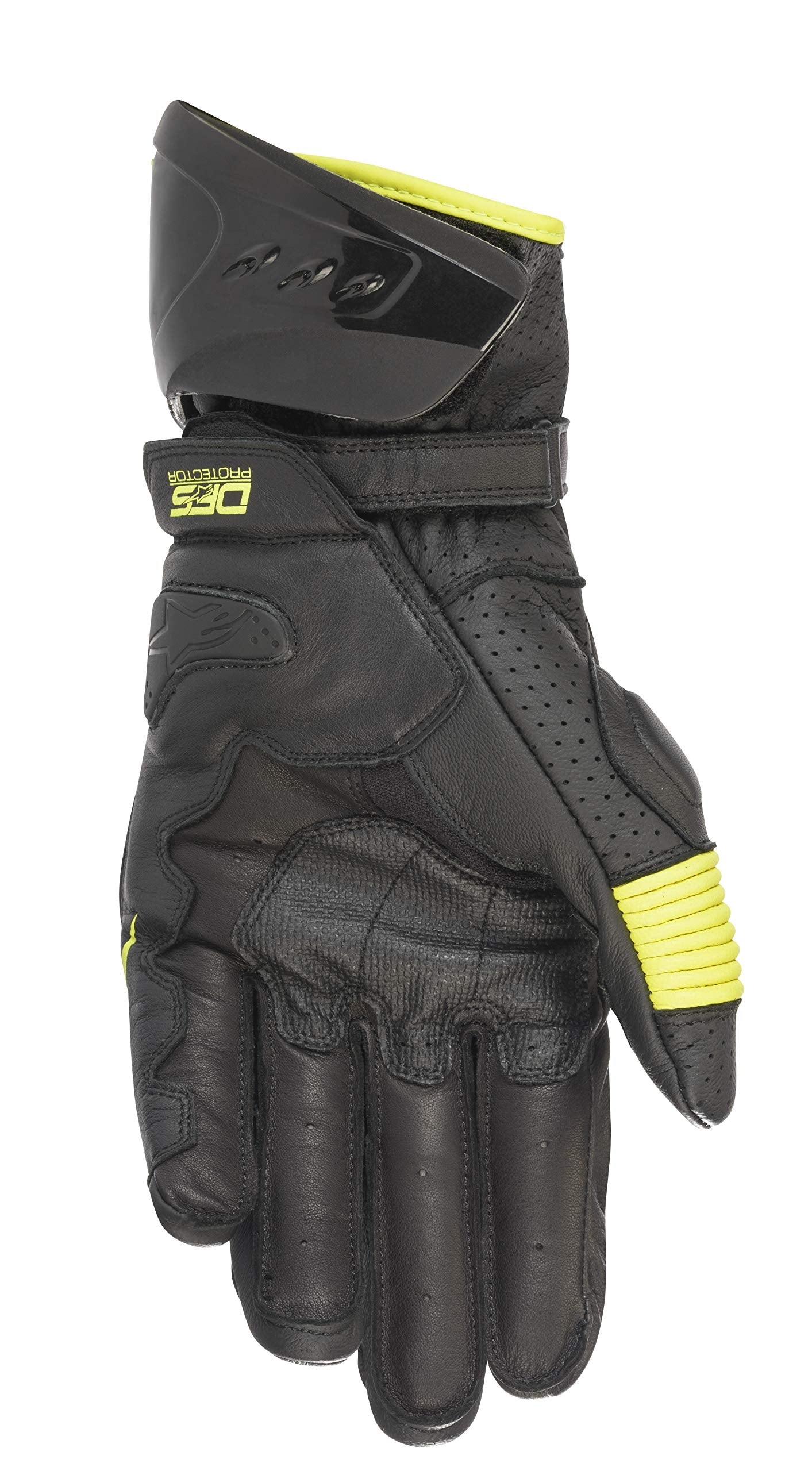 Alpinestars GP Pro R3 Gloves (Black/Yellow Fluo) - 2XL