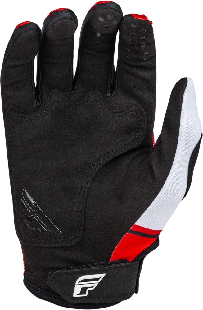 Fly Racing 2024 Adult Kinetic Prix Gloves (Red/Grey/White) - XL