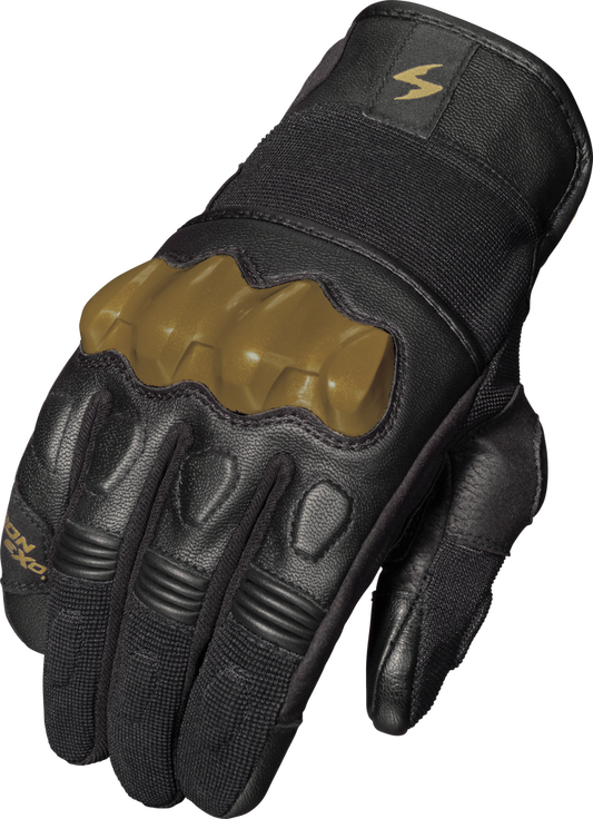 ScorpionEXO Hybrid Air Gloves (Black/Gold) - 2XL