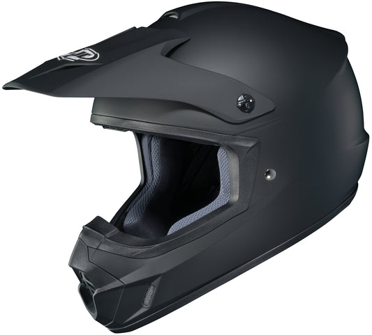 HJC CS-MX 2 Motorcycle Helmet (Matte Black) - Medium