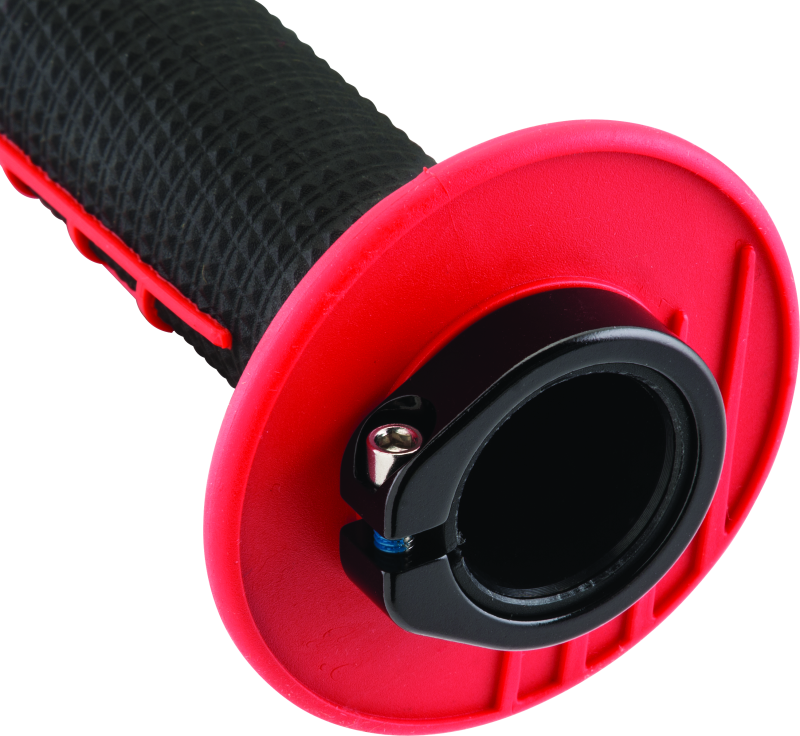 ProTaper Clamp-On 1/2 Waffle Grip - Red/Black