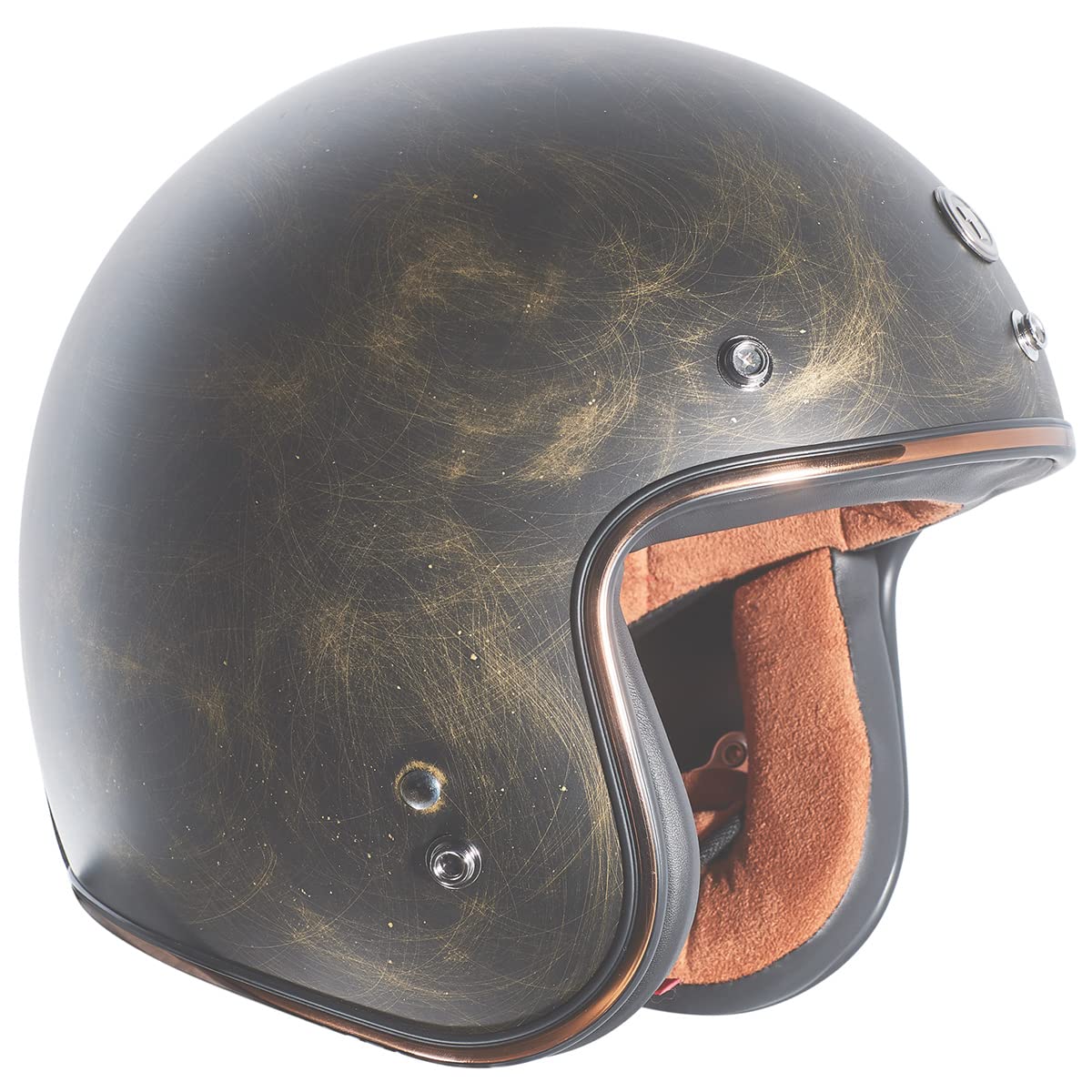 TORC 3/4 Helmet (Flat Black Weathered Bronze)