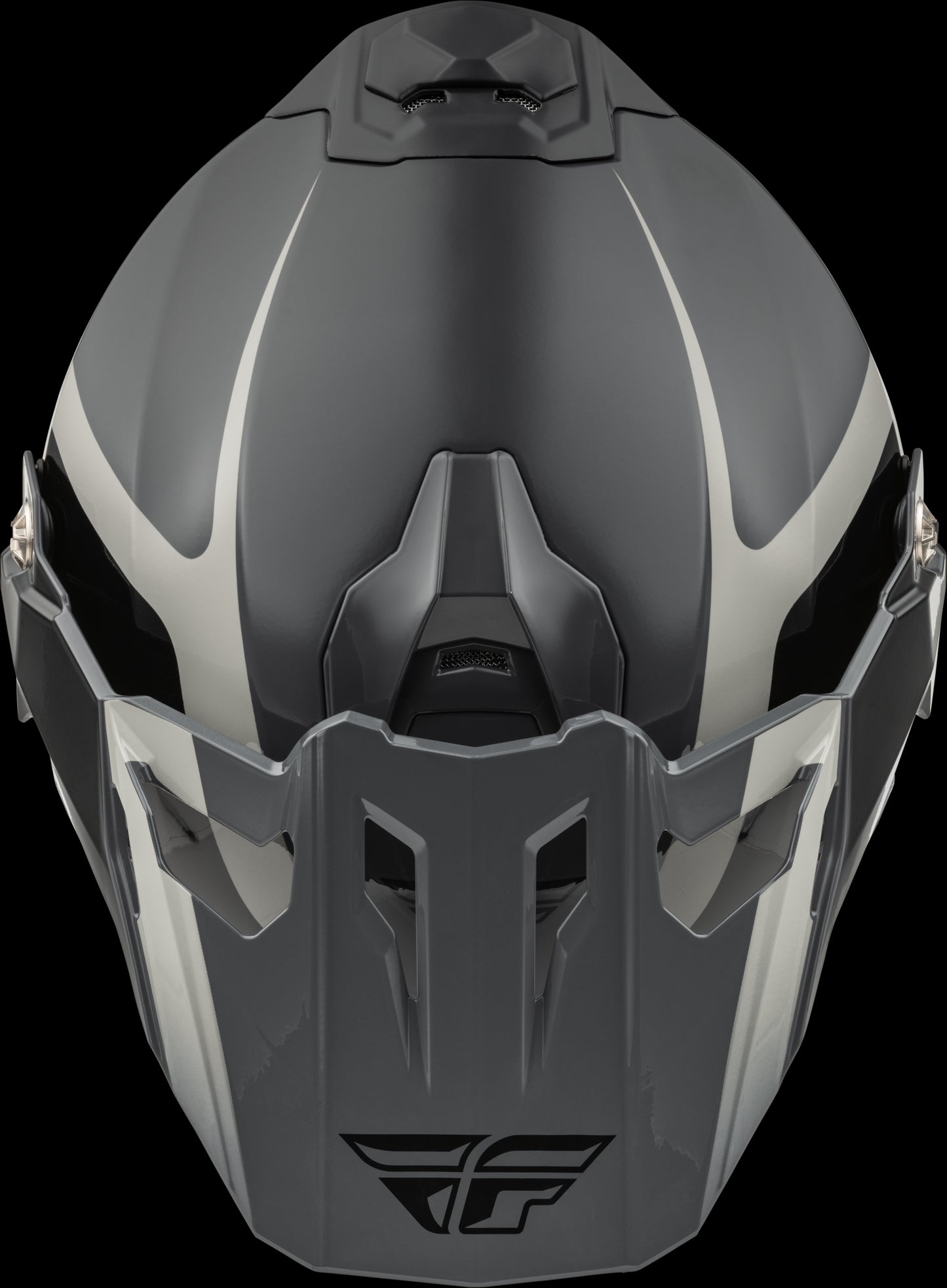 Fly Racing Trekker Pulse Helmet (Black / Grey) - XS