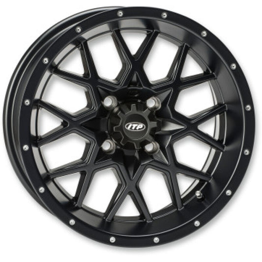 ITP Hurricane 20x6.5 / 4x156 BP / 4+2.5 Offset Gloss Black Wheel