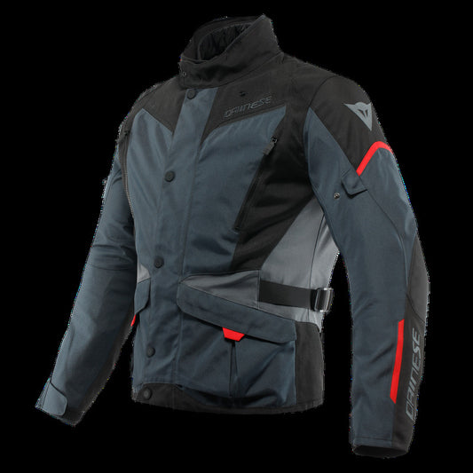 Dainese Tempest 3 Lady D Dry Jacket Ebony/Black/Lava Red Size - 46