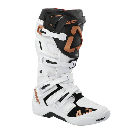 Leatt 4.5 Motocross Boots (White)