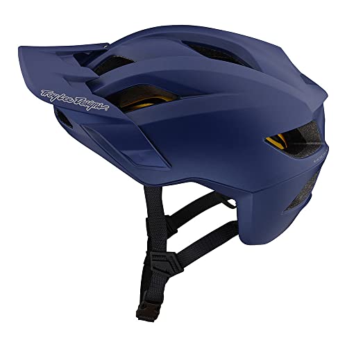 Troy Lee Designs Flowline Adult Mountain Bike Helmet MIPS  (Dark Blue)