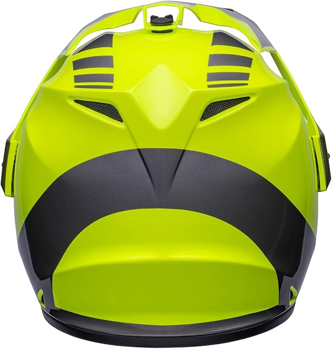 BELL MX-9 Adventure MIPS Adult Motorcycle Helmet (Dash Hi-Viz Yellow/Gray) - Large