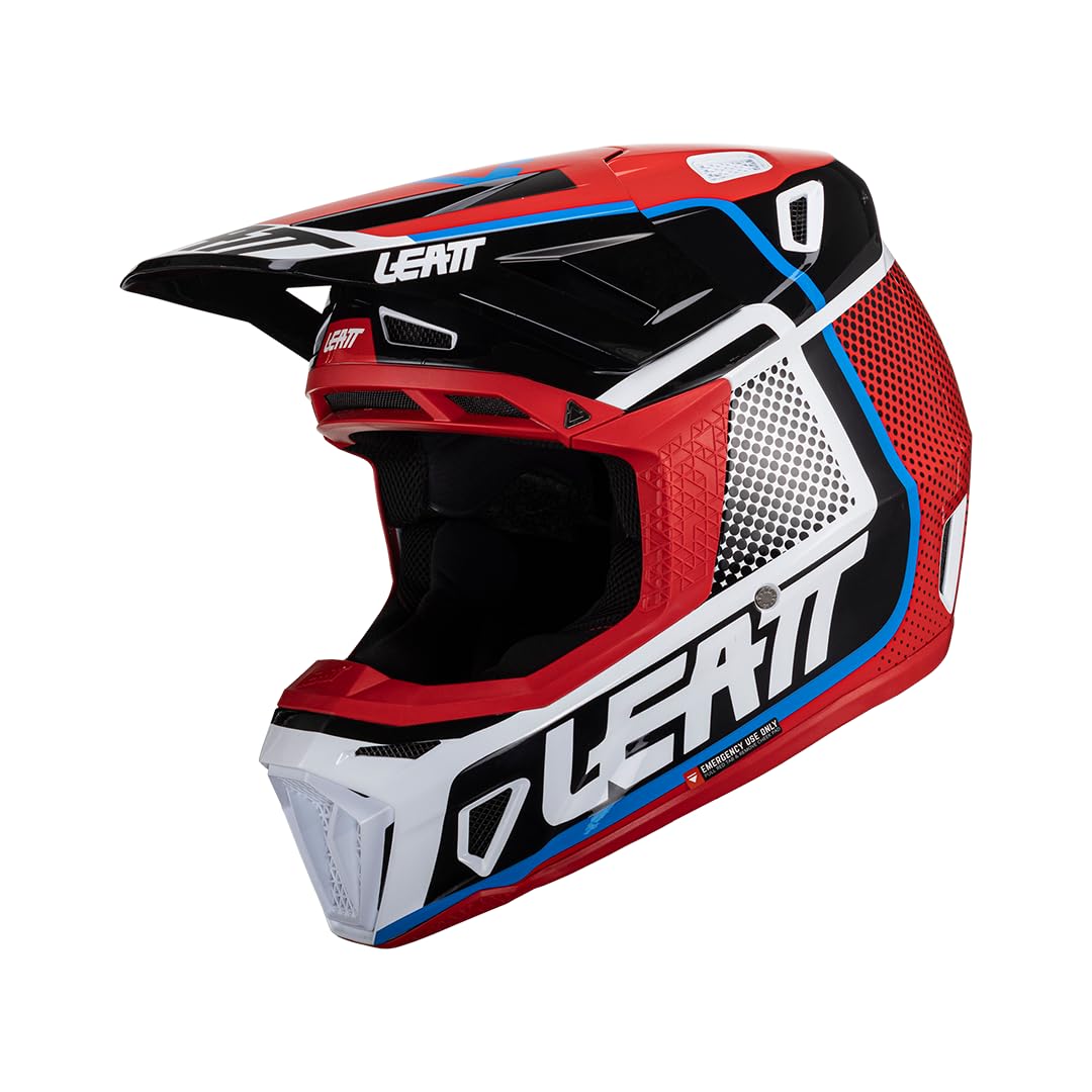 Leatt Helmet Kit Moto 8.5 V24 Red - Medium 57-58cm