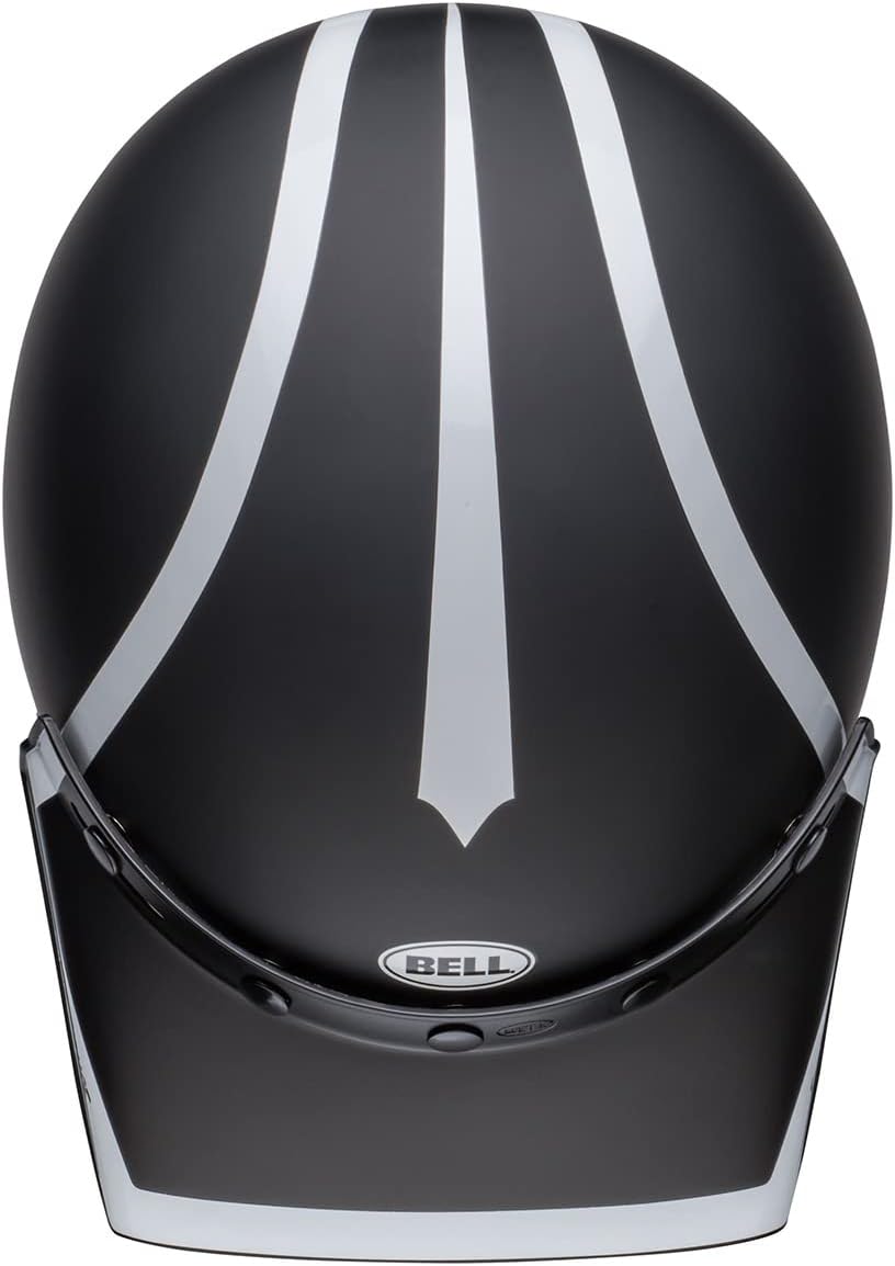 BELL Moto-3 Helmet (FastHouse Old Road Matte/Gloss Black/White) - Small