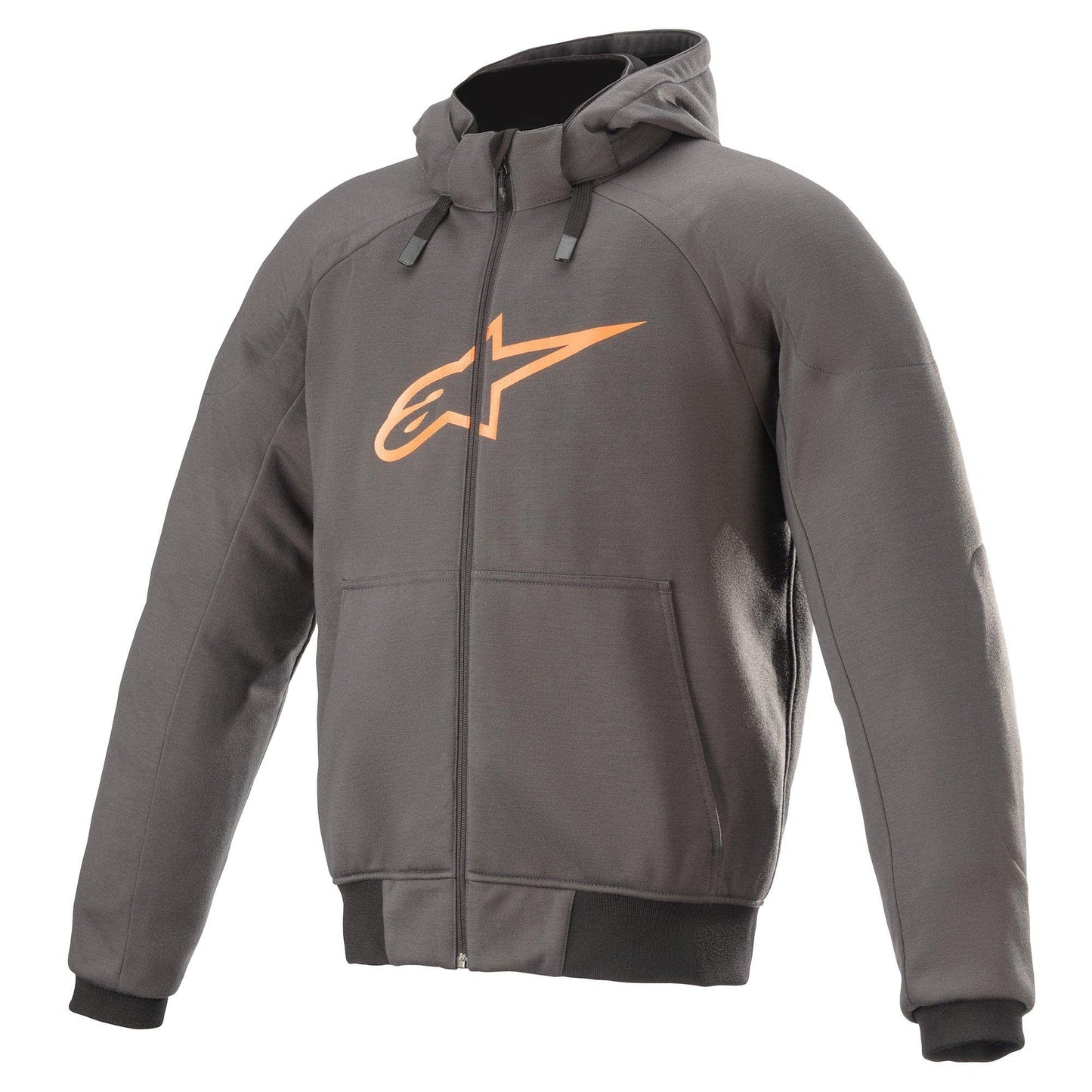 Alpinestars Chrome Sport Hoodie (Tar Gray/Flame Orange) - 2XL