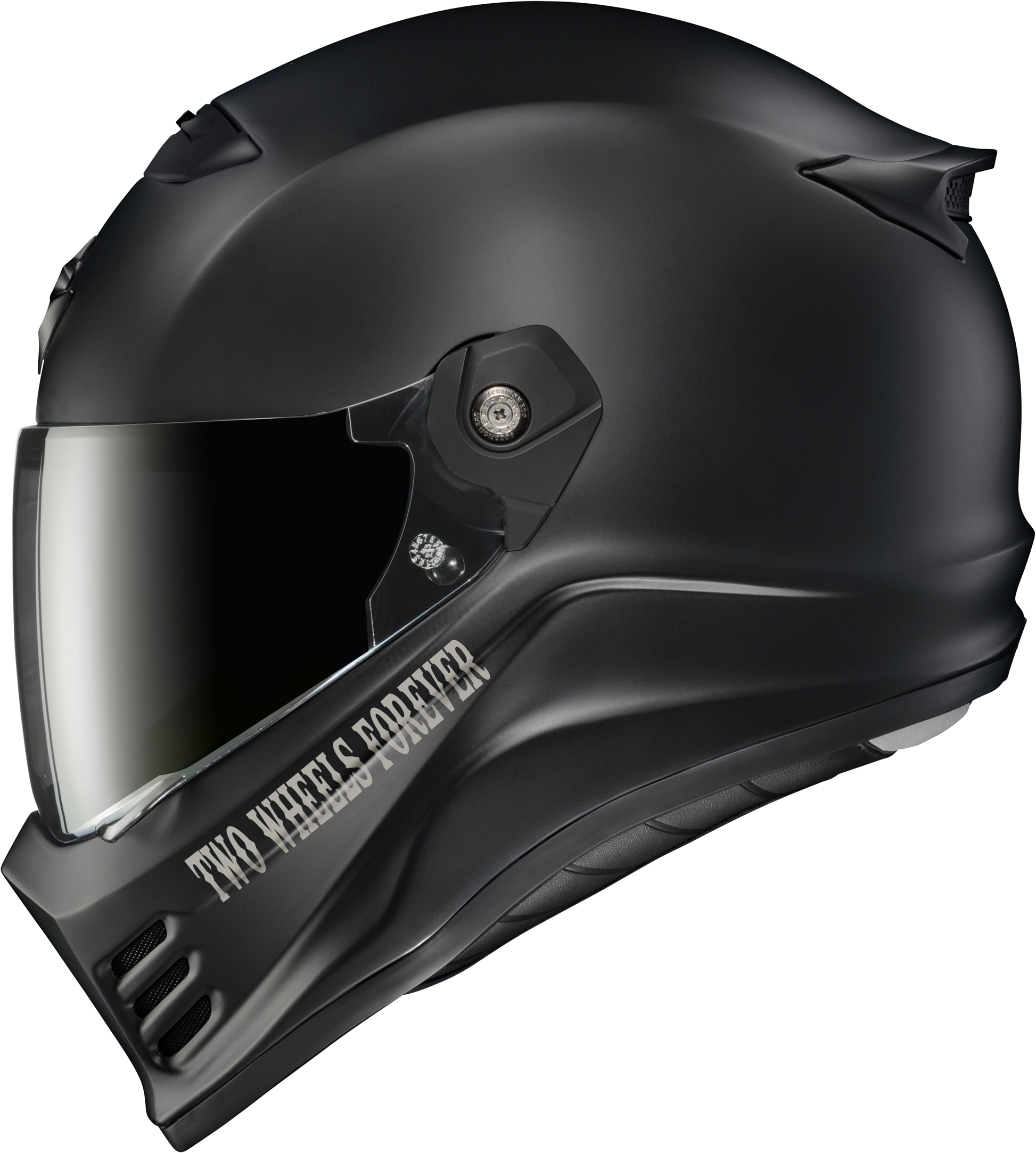 Covert Fx Full Face Helmet Vtwin Visionary Matte Black Xl