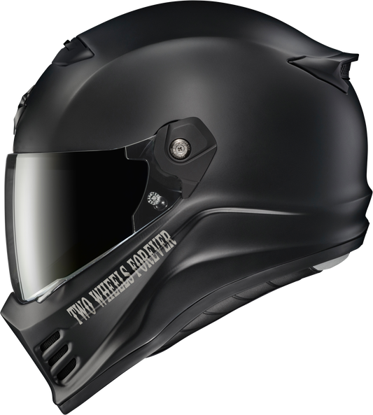 Covert Fx Full Face Helmet Vtwin Visionary Matte Black Xl