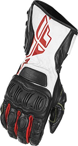 FLY Racing Adult Street Motorcycle FL-2 Gloves (Black/White/Red)