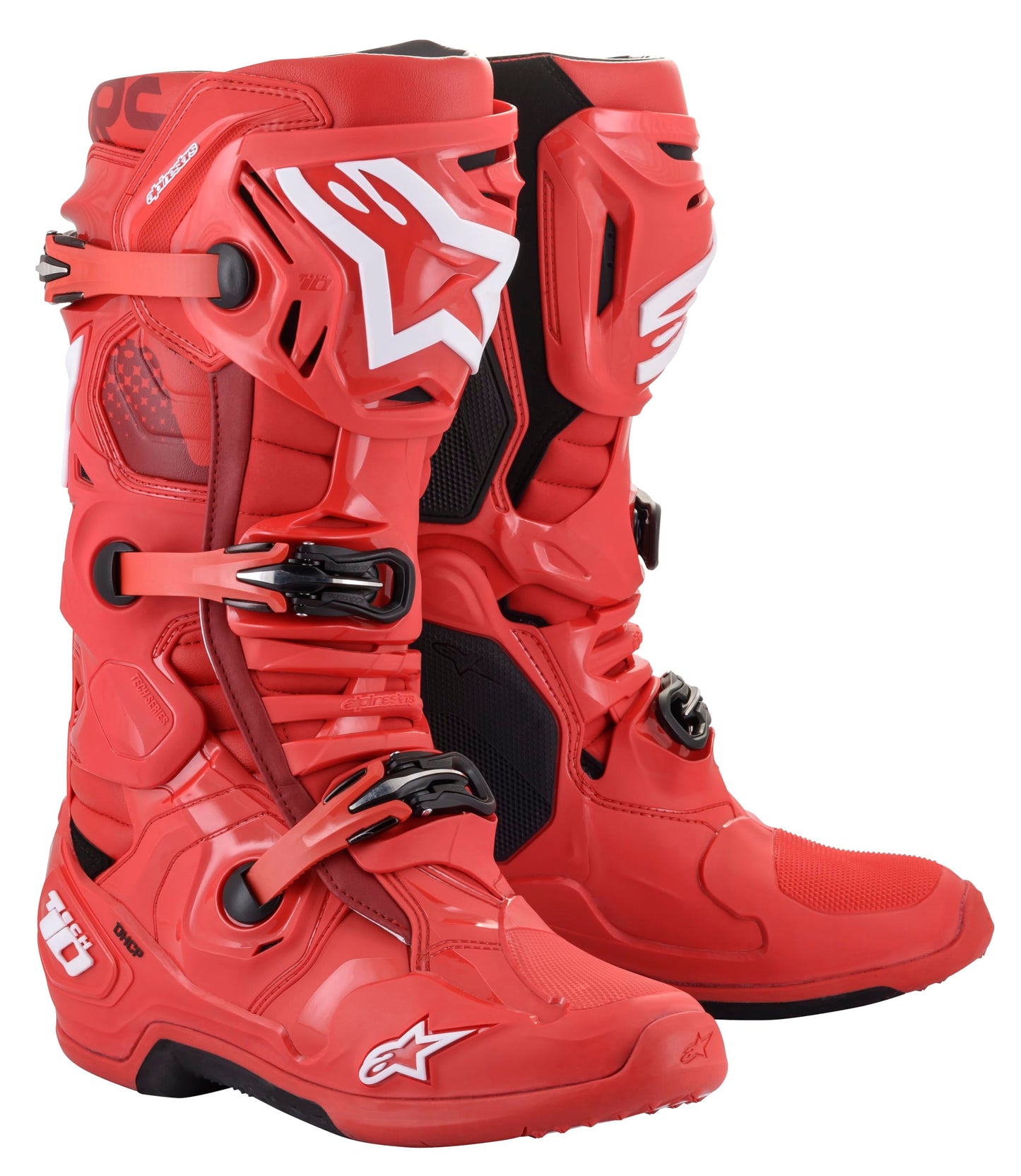 Alpinestars Tech 10 MX Boots (Red) - Size US 7