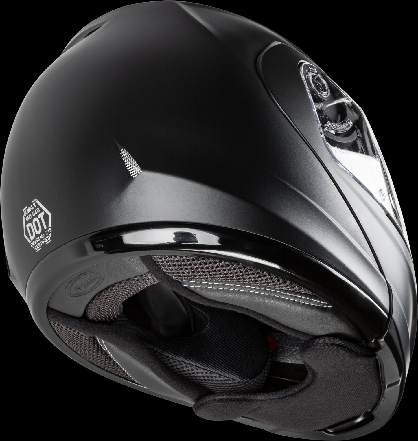 GMAX MD-04S Modular Snow Helmet w/ Dual Lens Shield (Matte Black)