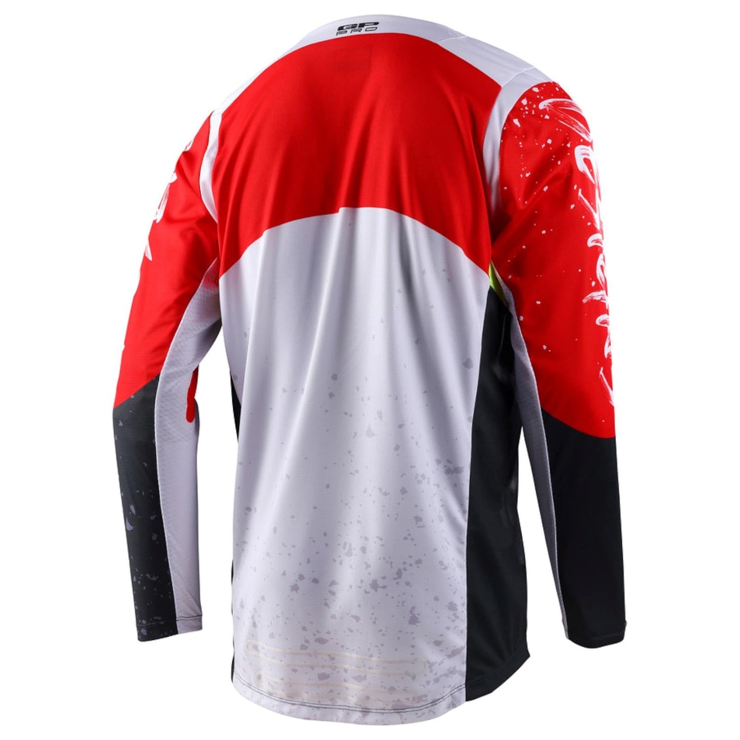 Troy Lee Designs 2023 GP Pro Jersey - Partical (X-LARGE) (BLACK/GLO RED)