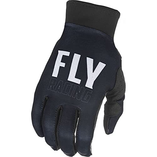 Fly Racing Pro Lite Gloves (Black/White) - 3XL