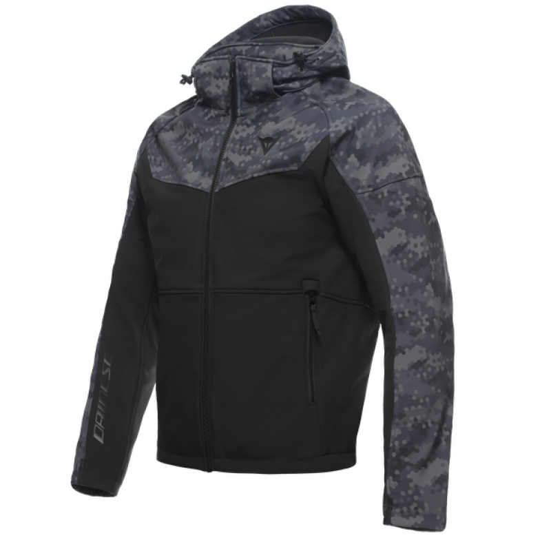 Dainese Ignite Tex Jacket Black/Camo-Gray Size - 54