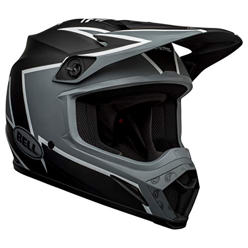 Bell MX-9 MIPS Dirt Helmet (Twitch Matte Black/Gray/White - Medium)