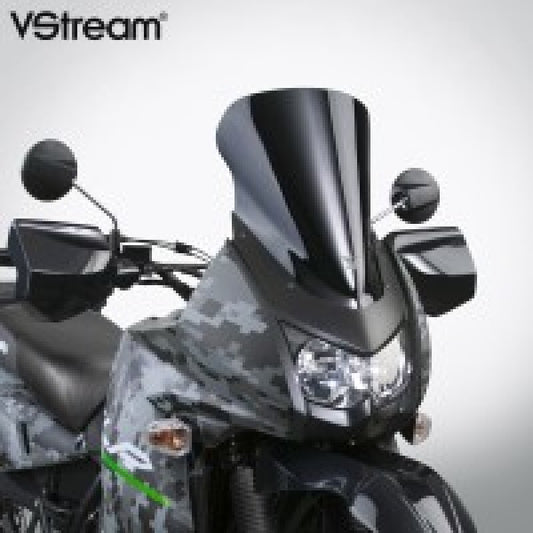 National Cycle 08-18 Kawasaki KLR650 V Stream/ Wave Low Windshield-Dark-Tint