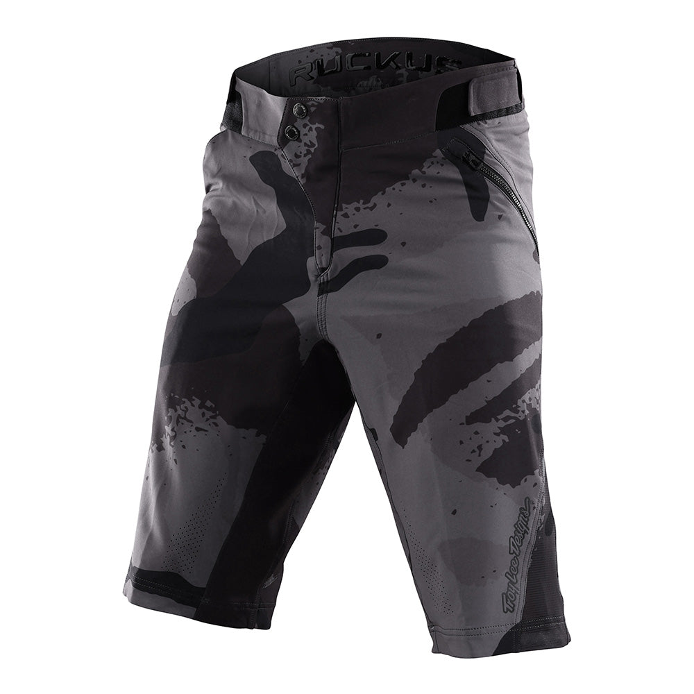 Troy Lee Designs Men's MTB Enduro Ruckus Shorts w/ Liner (Brit Camo Black)