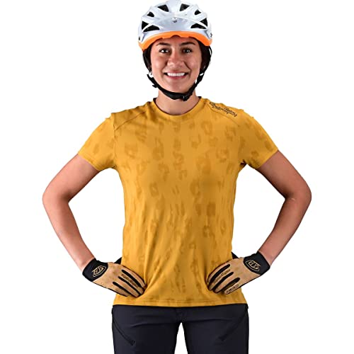 Troy Lee Designs WOMEN's Lilium Short-Sleeve Jacquard MTB Bicycle Jersey