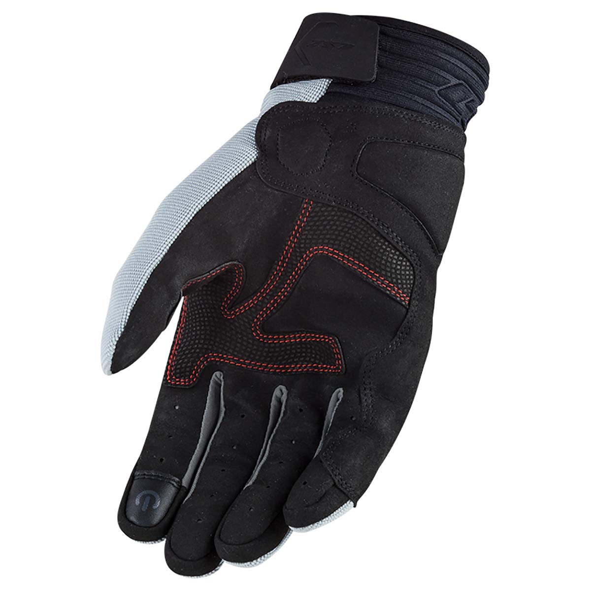 LS2 Helmets Men's All Terrain Touring Glove (Red/Gray)