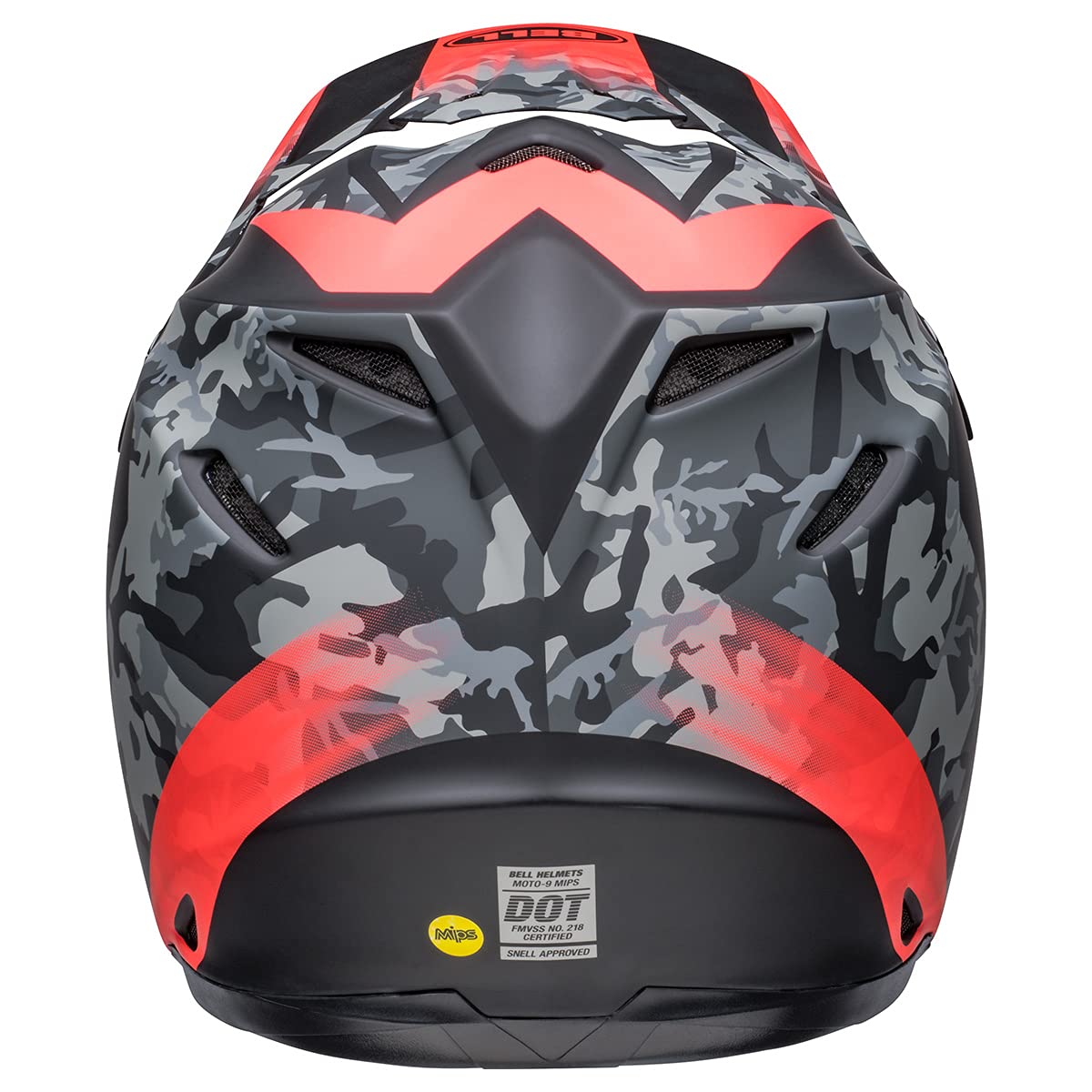 Bell Moto-9 MIPS Dirt Helmet (Venom Matte Black Camo/Infared - Small)