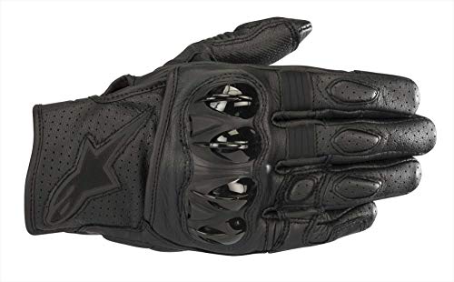 Alpinestars Celer V2 Leather Gloves (Black) - Small