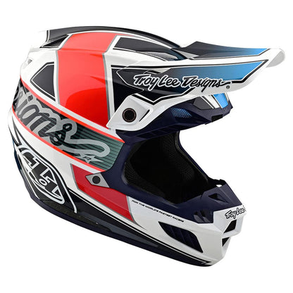 Troy Lee Designs SE5 Composite Motocross Helmet W/MIPS (Team White / Black)