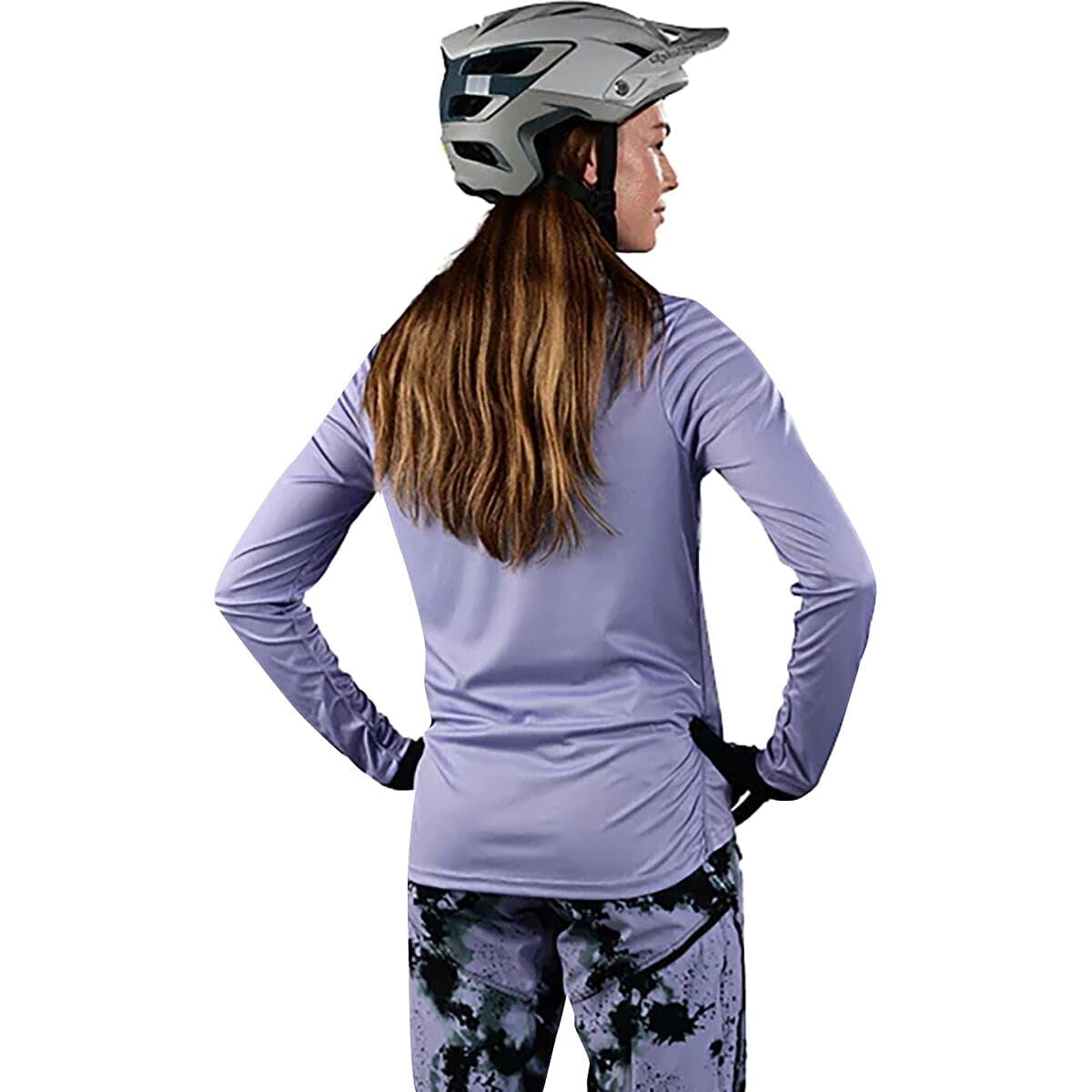 Troy Lee Designs Womens Long Sleeve Lilium Jersey (Lilac)