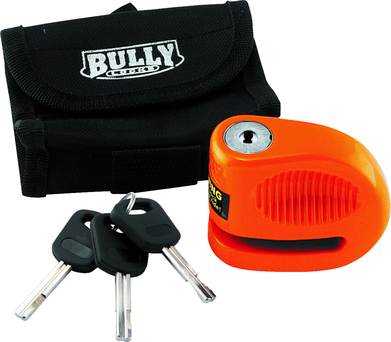 Bully Lock Disc Orange w/ Pouch - 5.5mm