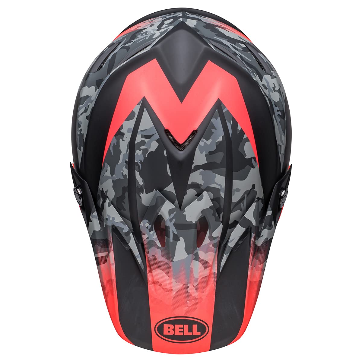 Bell Moto-9 MIPS Dirt Helmet (Venom Matte Black Camo/Infared - Small)