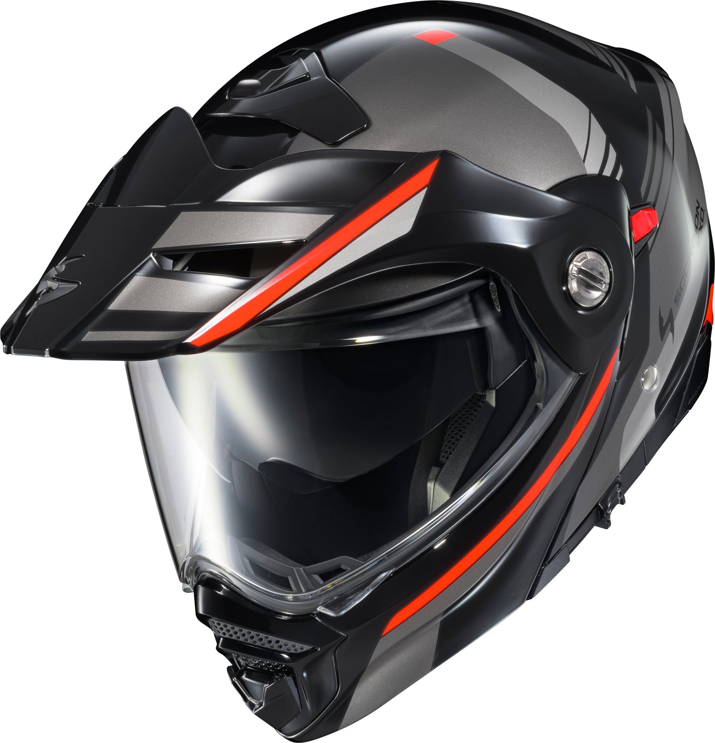 Exo At960 Modular Helmet Monk Black/Red Xl