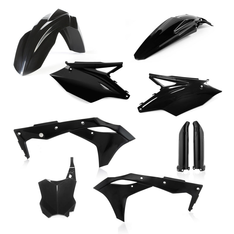 Acerbis 2018 Kawasaki KX250F/19-20 KX250 Full Plastic Kit - Black