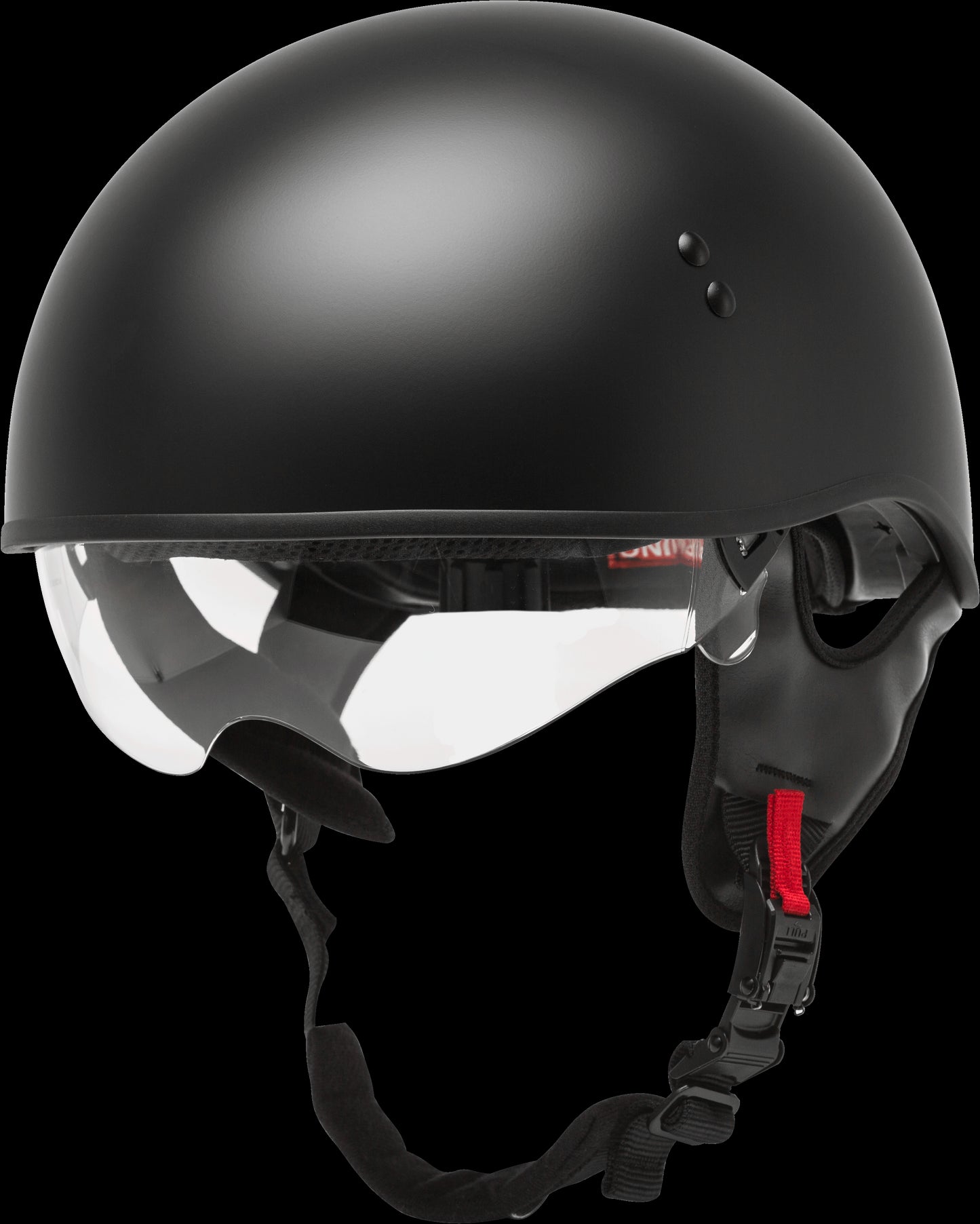 GMAX HH-65 Naked Half Helmet (Matte Black) - XS