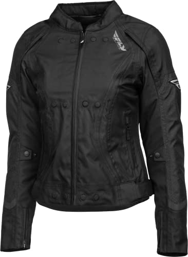 FLY Racing Women's Butane Motorcycle Jacket (Black)