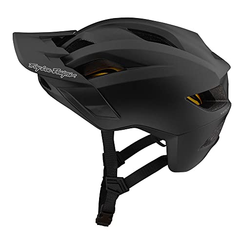 Troy Lee Designs Flowline Adult Mountain Bike Helmet MIPS  (Black)