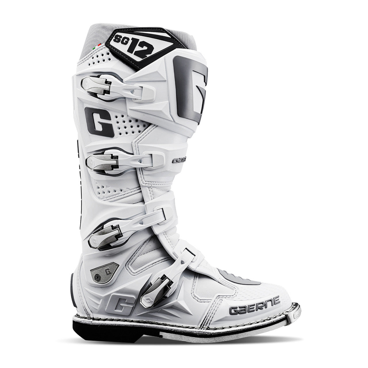 Gaerne SG-12 Boots  (White) - Size 8